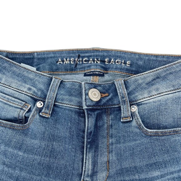 American Eagle - Super Stretch - Womens‎ Jeans - 00 Short - Picture 4 of 10